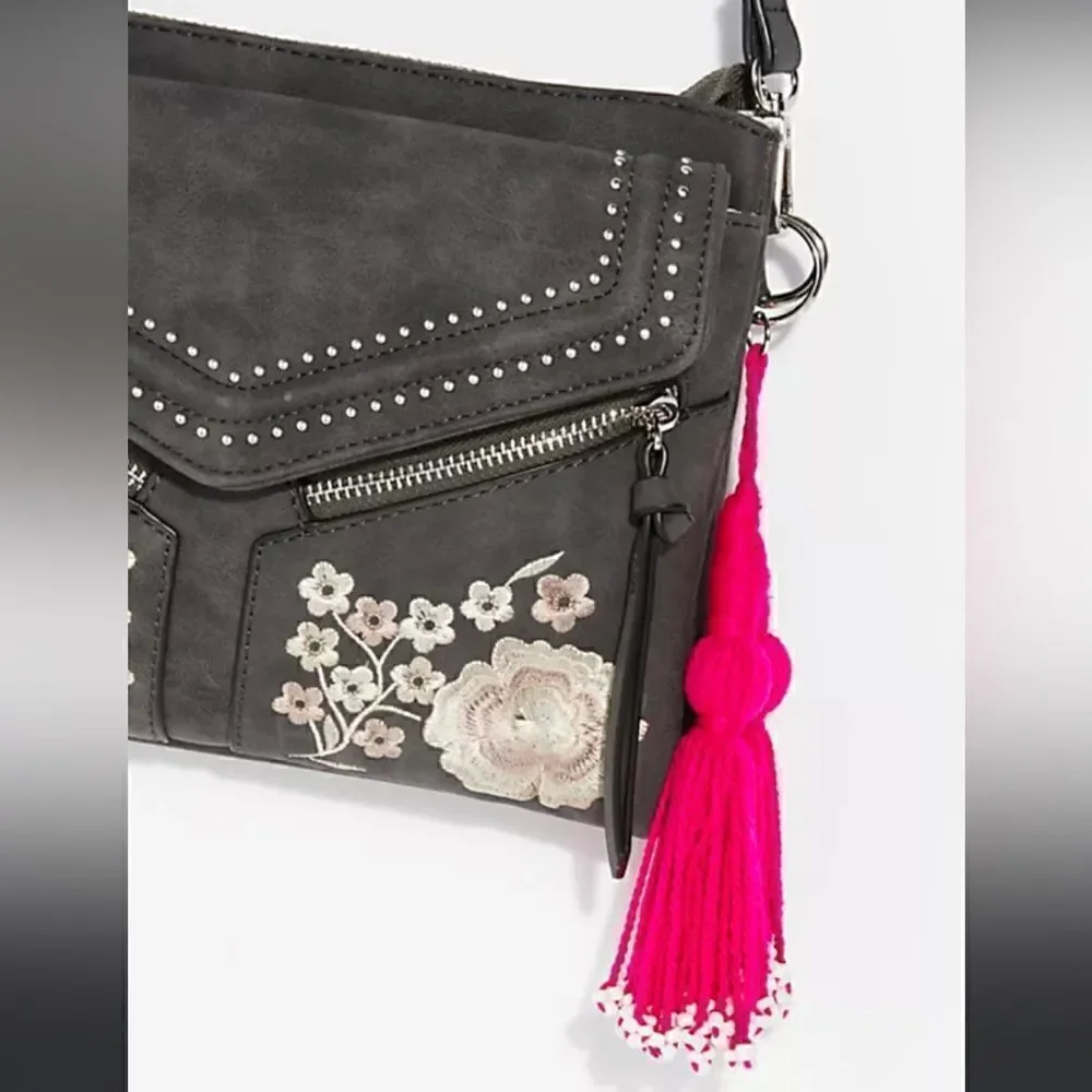 Free People Whimsical Tassel Keychain
